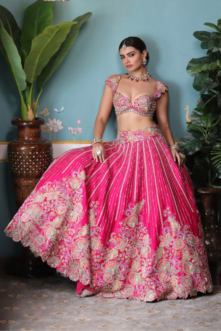 Niharika Sood In Raha Lehenga Set