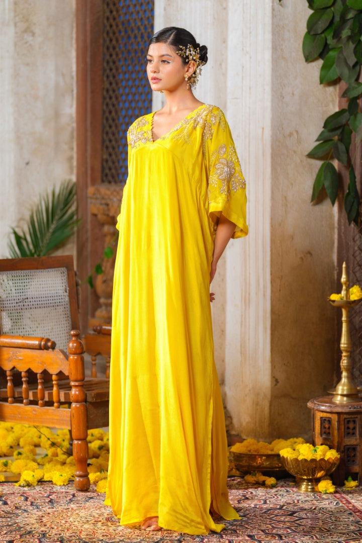 Sanya kaftan dress