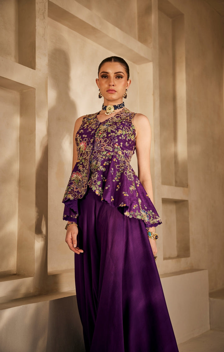 Varnika peplum set