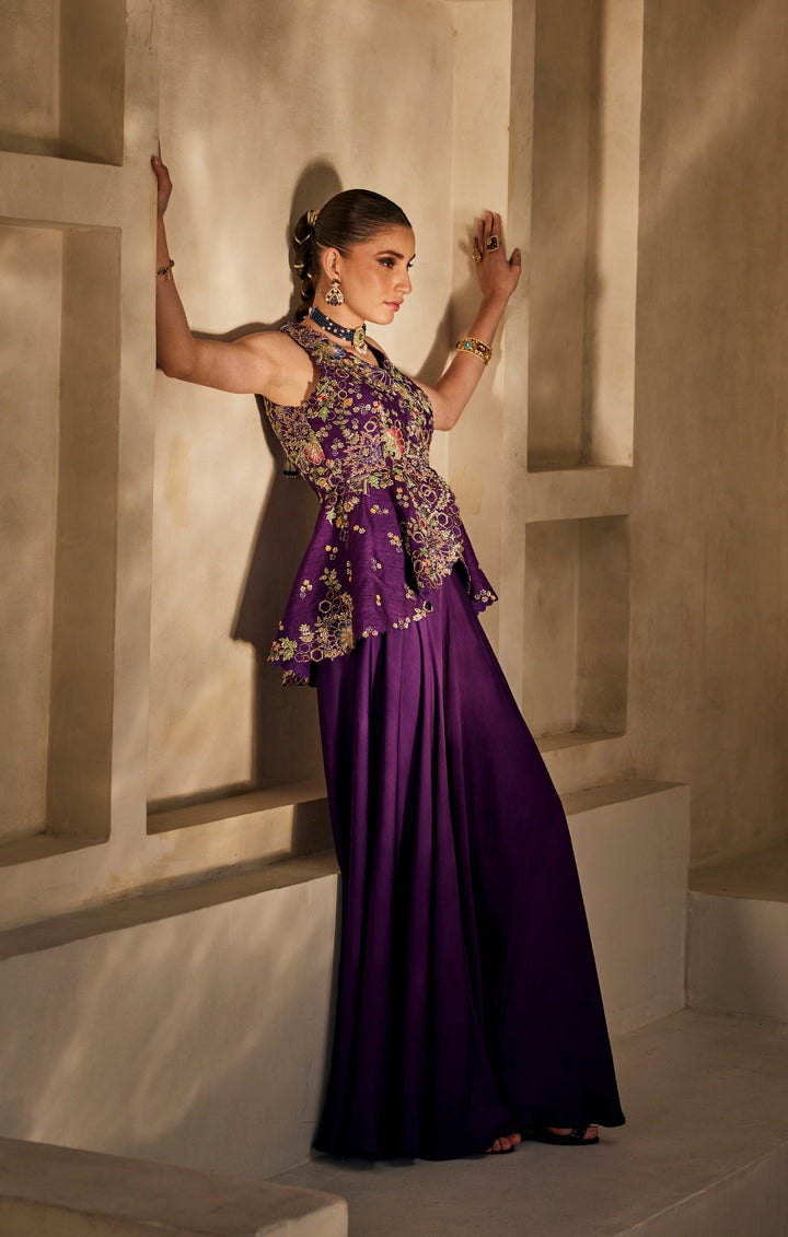 Varnika peplum set