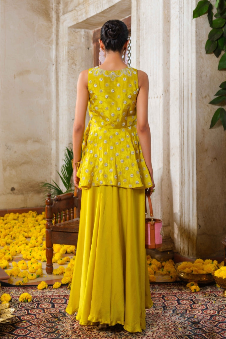 Chandini peplum set