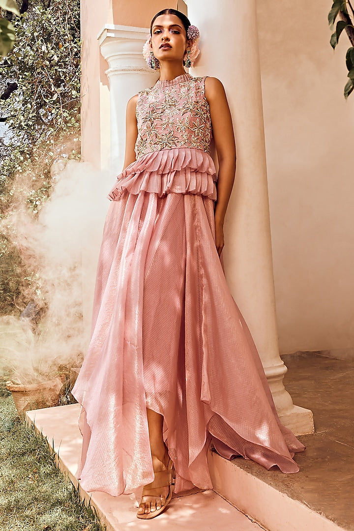 Ruba Peplum Gown