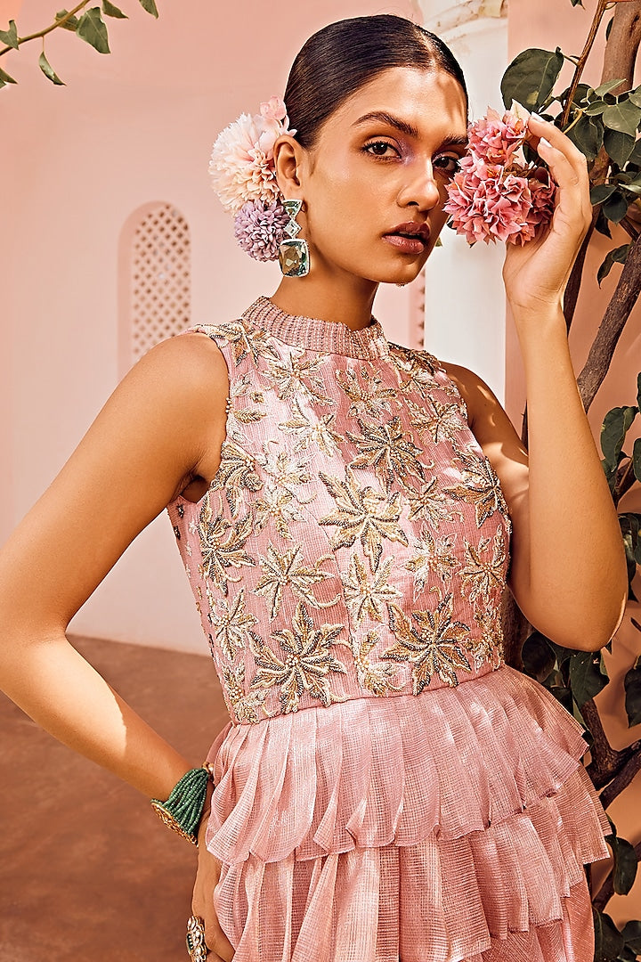 Ruba Peplum Gown