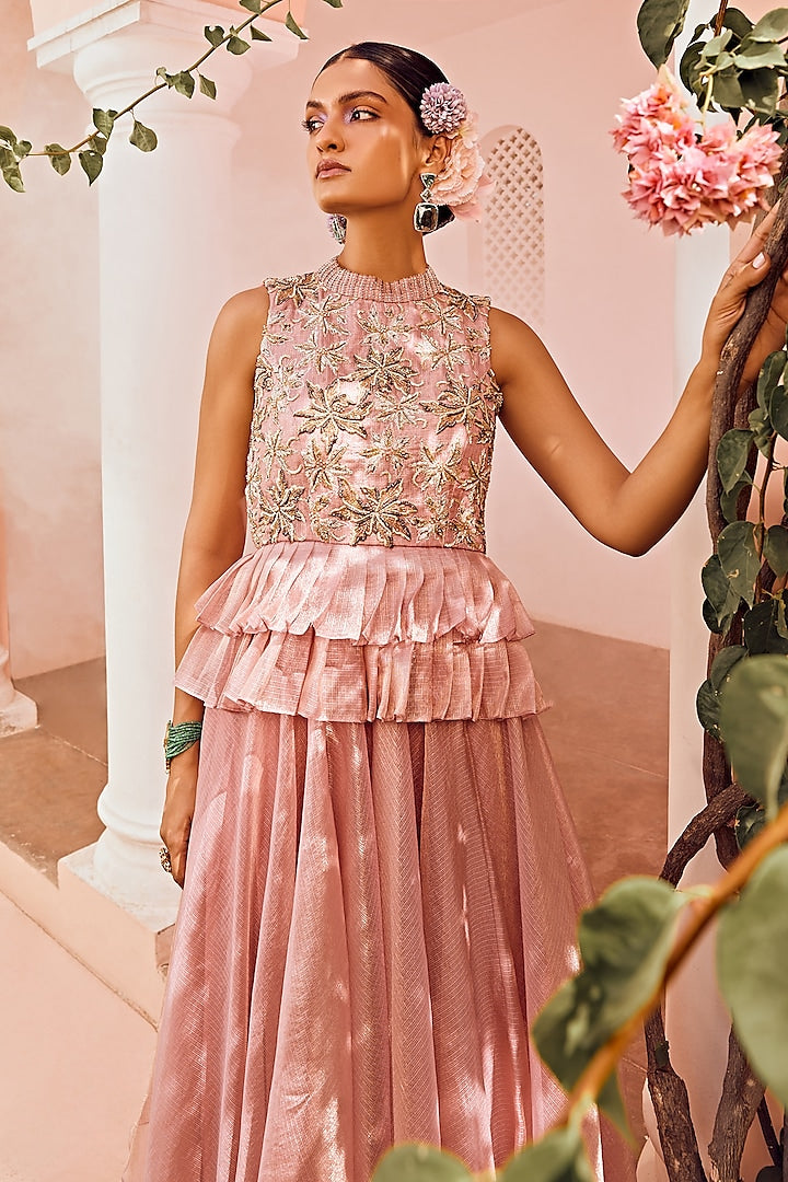 Ruba Peplum Gown