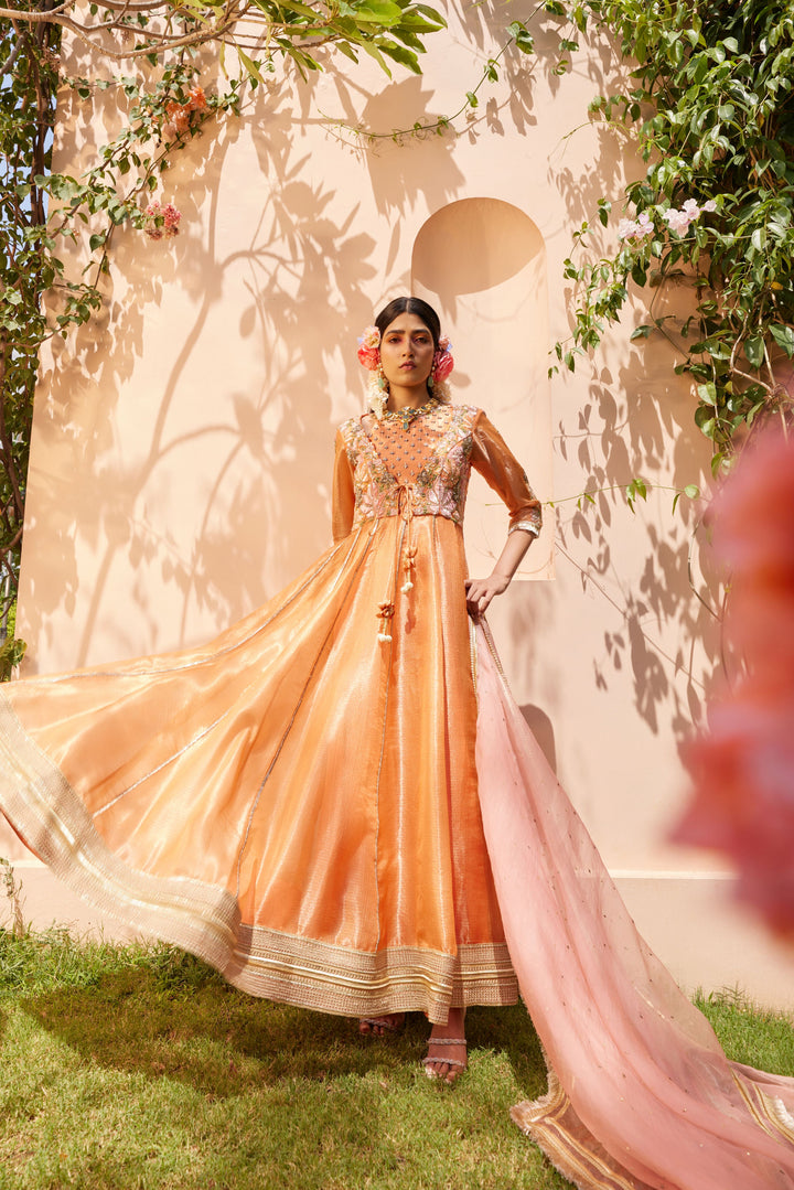 Gendha Anarkali Set - anupellakuruofficial